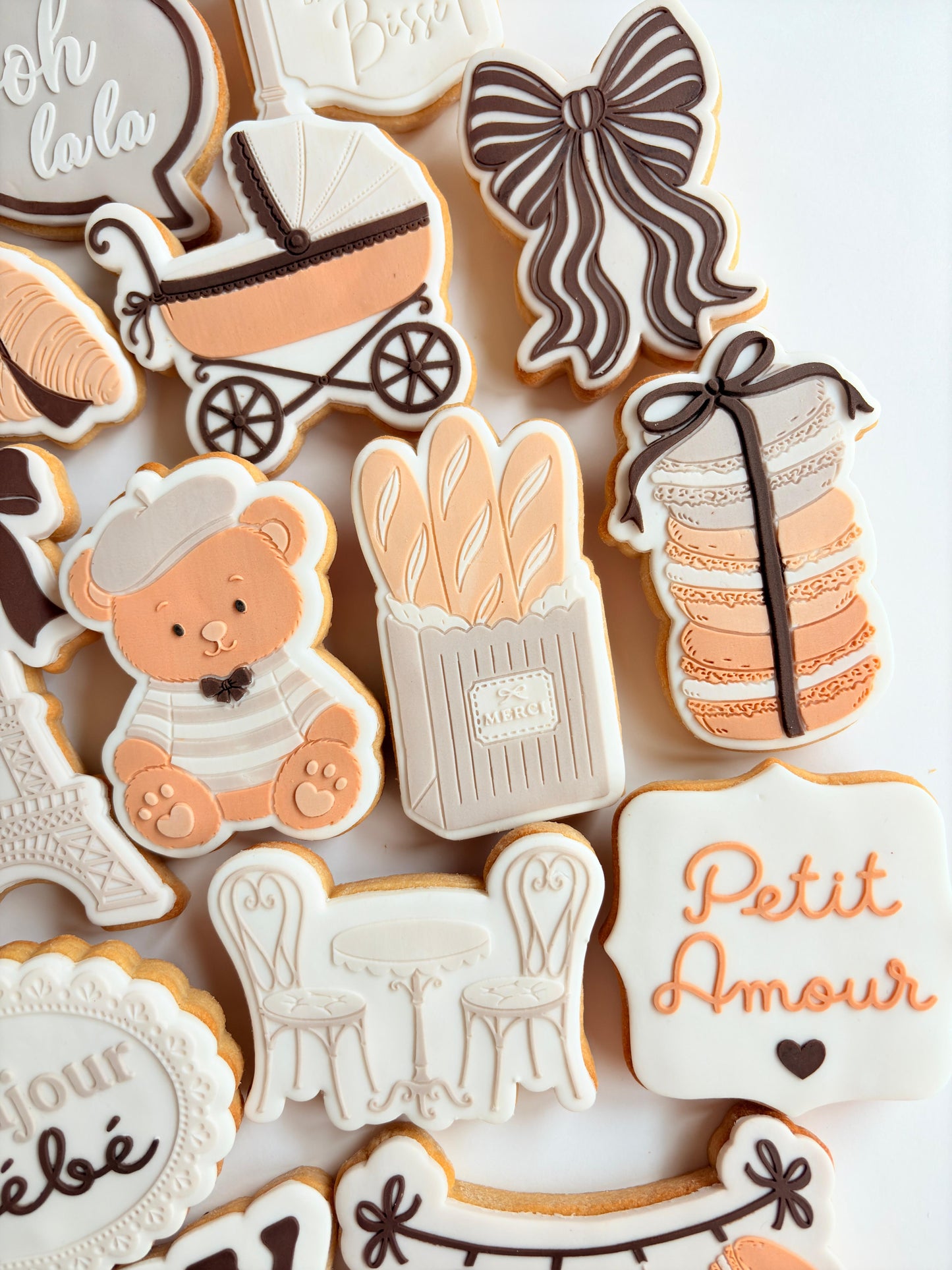 Petit Amour Raised Cookie Stamp/Fondant Debosser