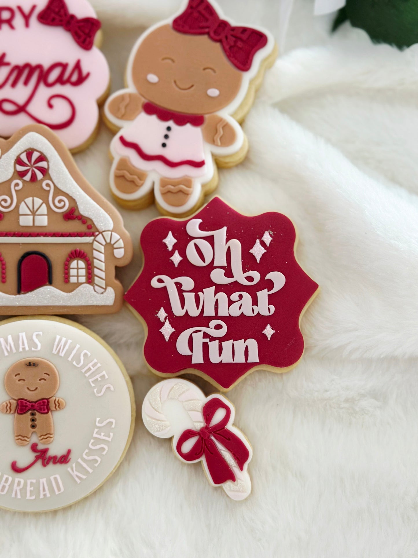 oh what fun cookie stamp cookie cutter stampandimpress christmas fondant cookies