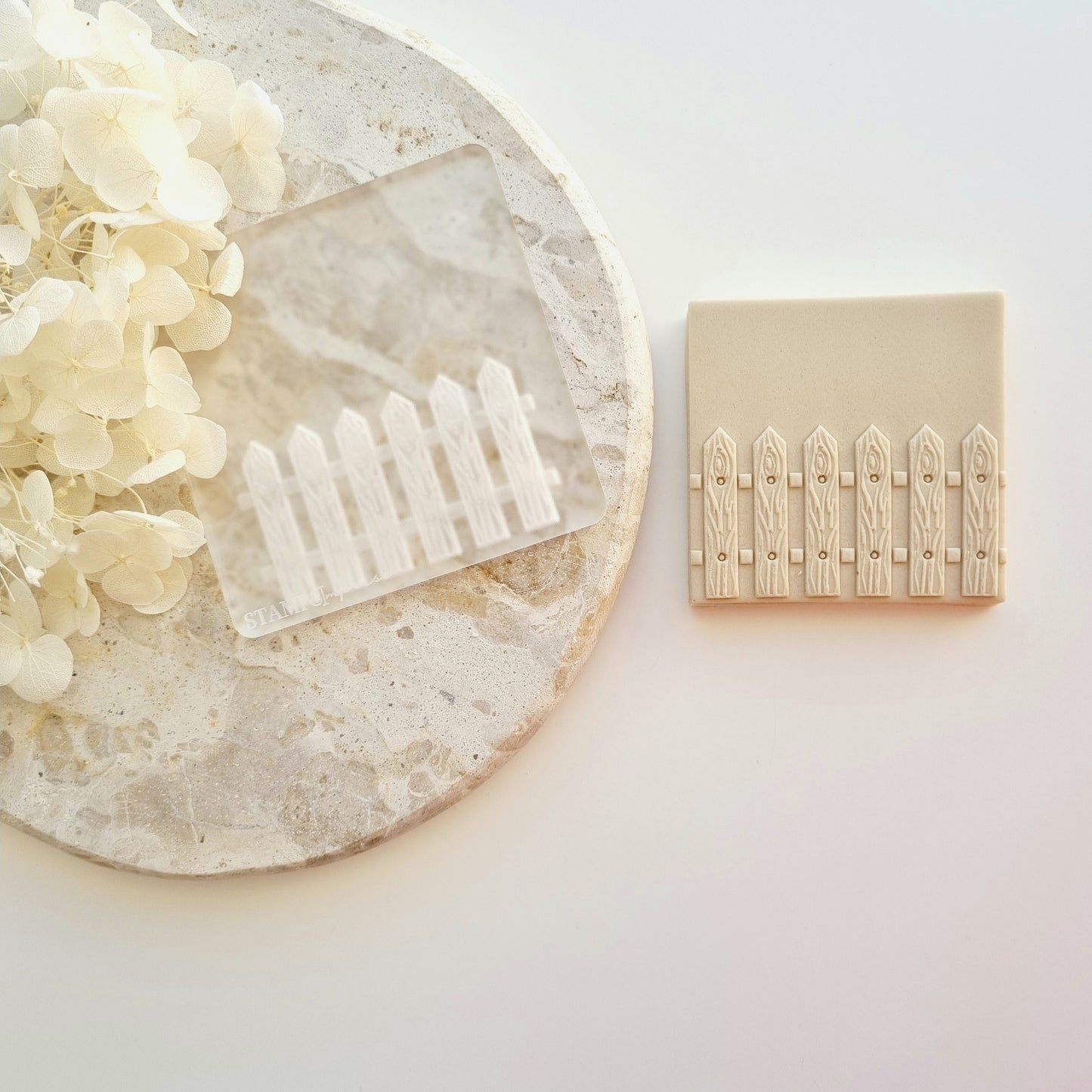 cookie stamp cookie cutter stampandimpress picket fence rabbit home grown goose