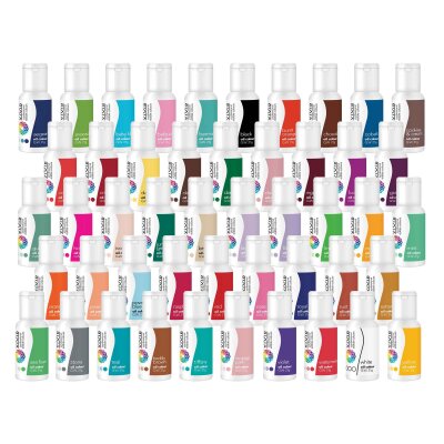 vivid oil colour fondant food colouring stampandimpress
