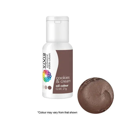 Vivid Oil Colour COOKIES & CREAM 21g