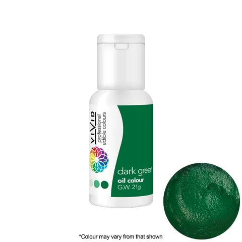 Vivid Oil Colour DARK GREEN 21g