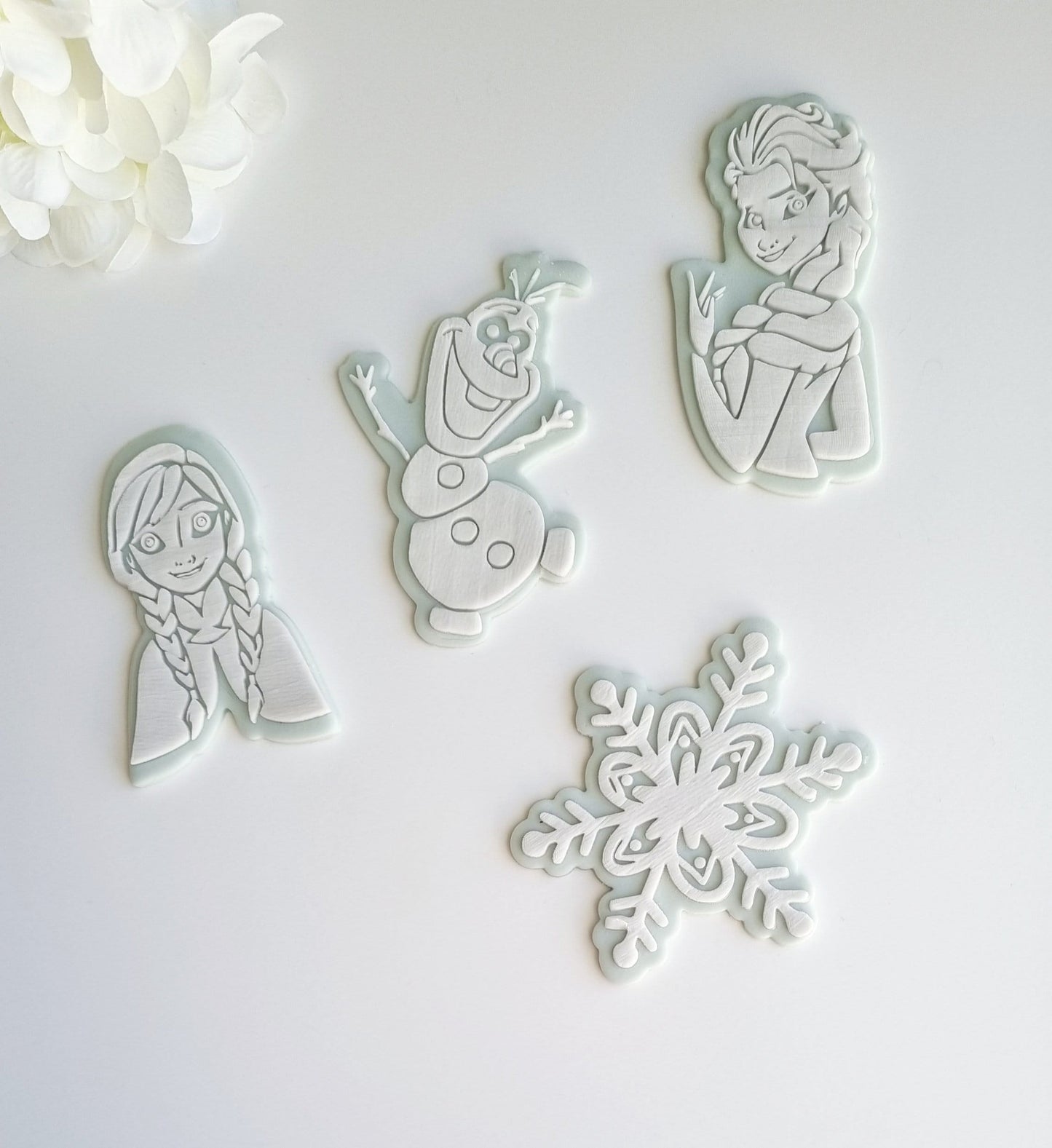 cookie stamp stamps cutters cookie cutter sstamp and impress stampandimpress stamp & impress stamp&impress frozen snowflake anna elsa olaf princess christmas castle tiara