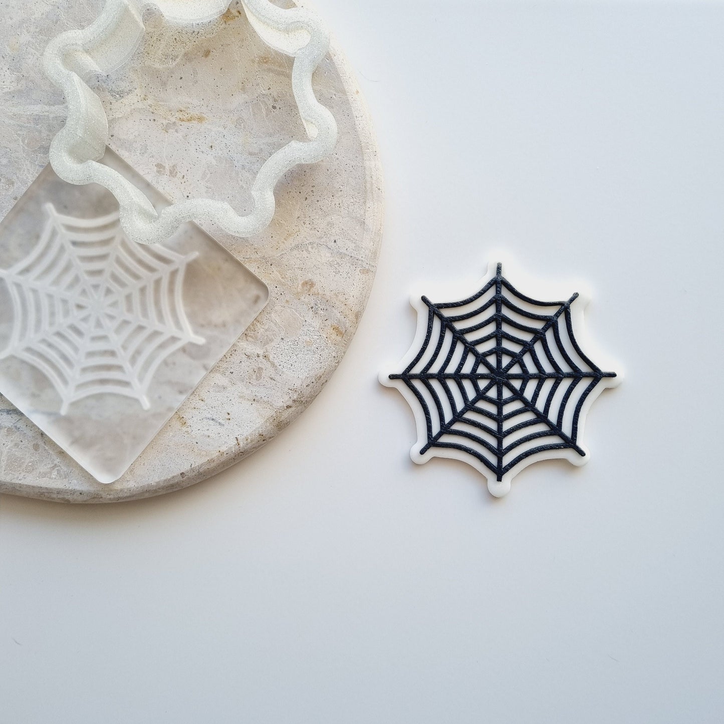 spider web spiderman debosser embosser cookie stamp cookie cutter stampandimpress