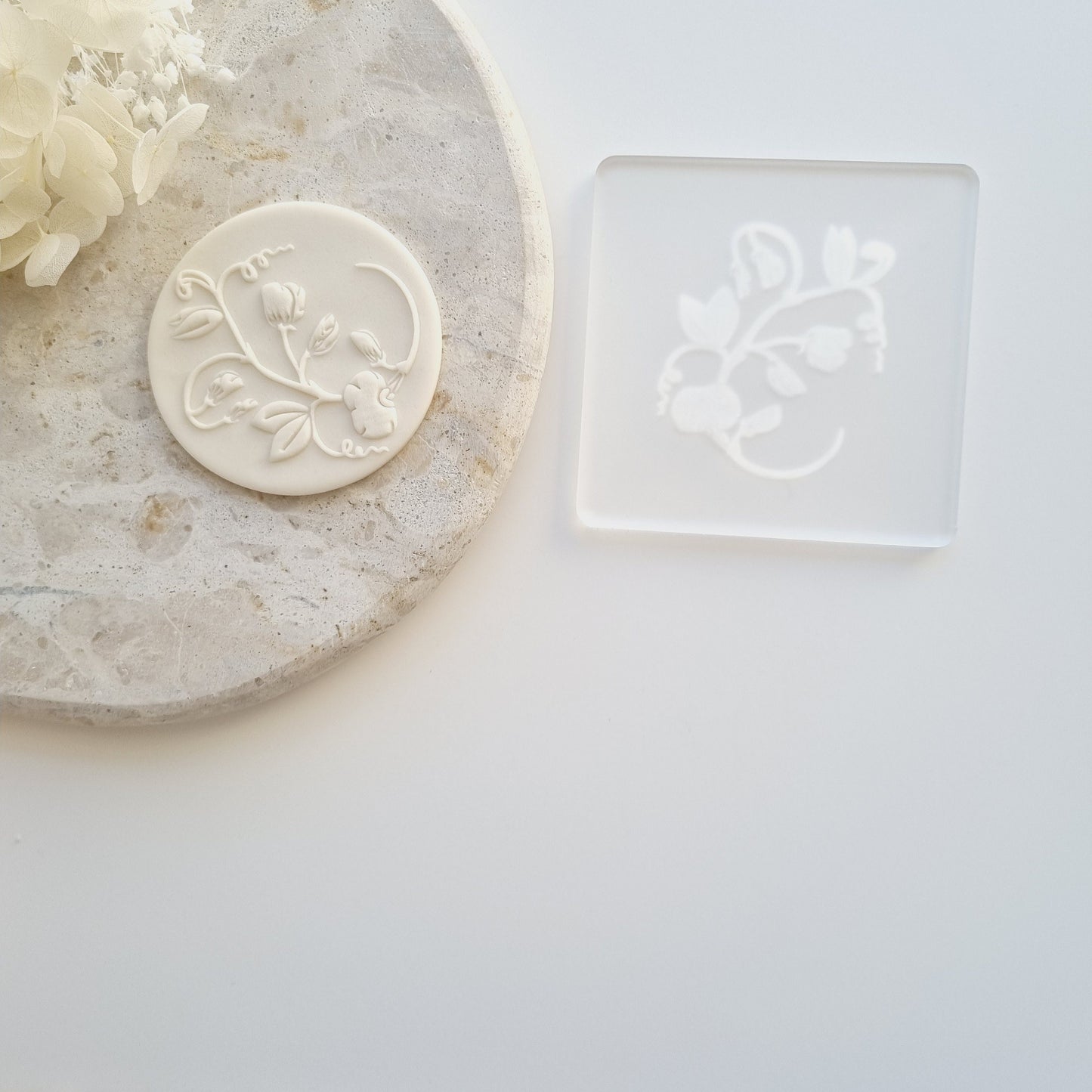 twins baby shower two peas in a pod double trouble babies pregnant mama mum pea leaf cookie stamp cookie cutter stampandimpress fondant debosser embosser pea flower plant