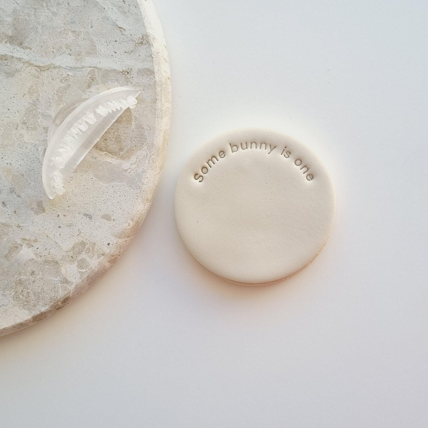 SOME BUNNY IS ONE IMPRESSION STAMP IMPRINT ACRYLIC EMBOSSER CURVE STAMP STAMP AND IMPRESS PETER RABBIT