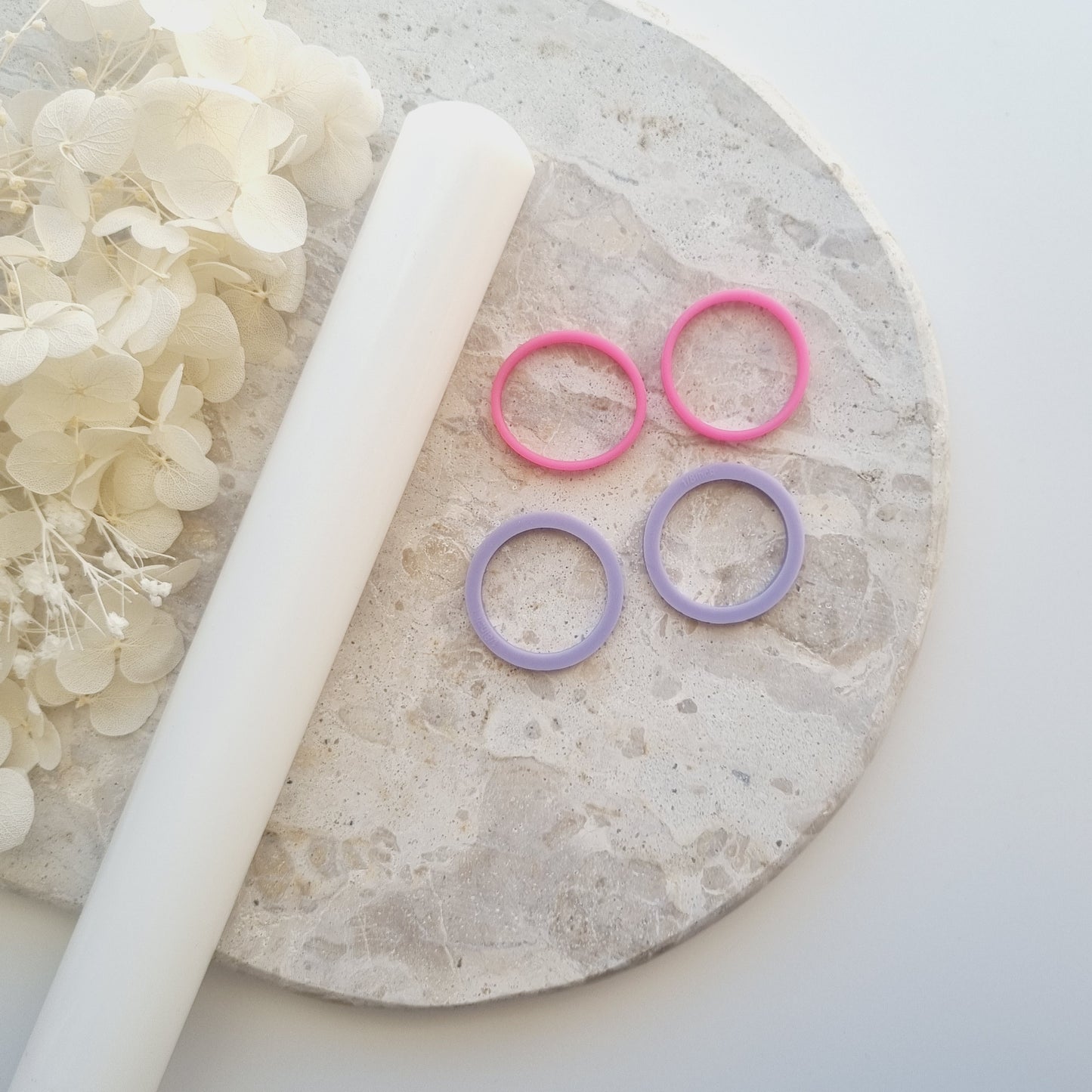23cm Fondant Rolling Pin with Guides