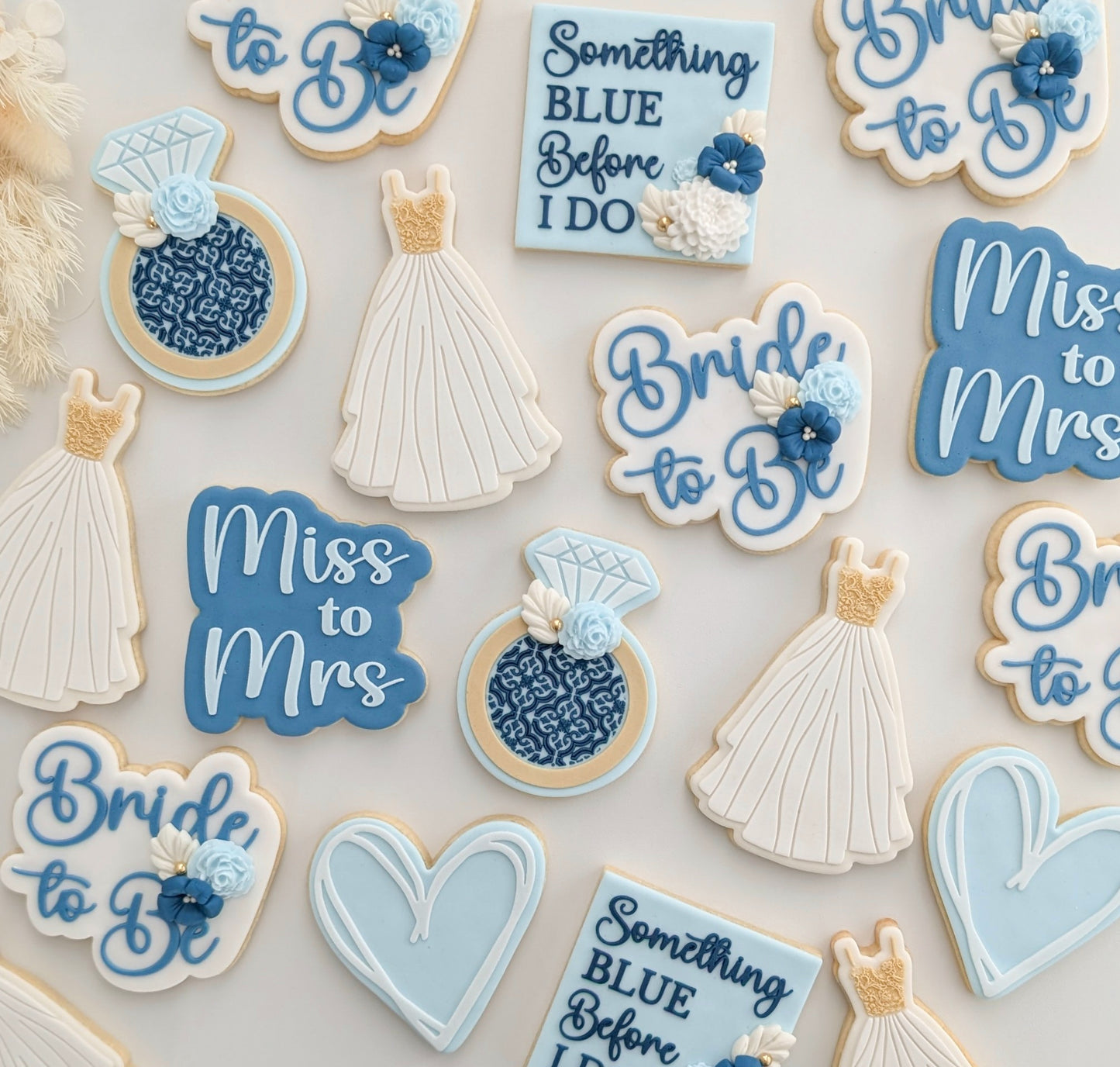 something blue before I do bride to be miss to mrs wedding dress hens cookie stamp cookie cutter stampandimpress