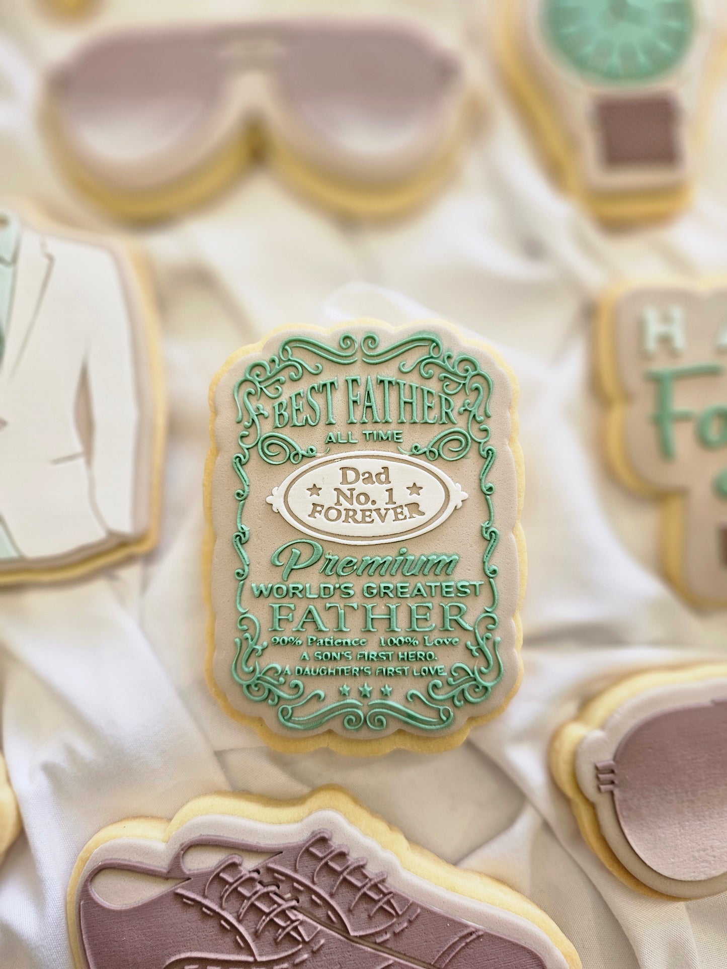 best father plaque no 1 dad worlds best dad cookie stamp cookie cutter jack daniels happy fathers day classy boujee stampandimpress