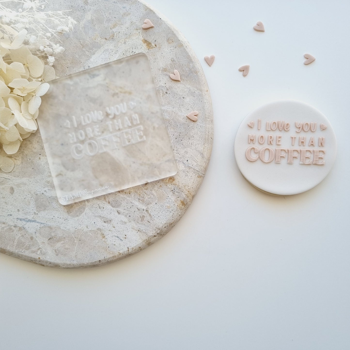 i love you more than coffee i love you a latte coffee cup heart valentines day cookie stamp cookie cutter stampandimpress