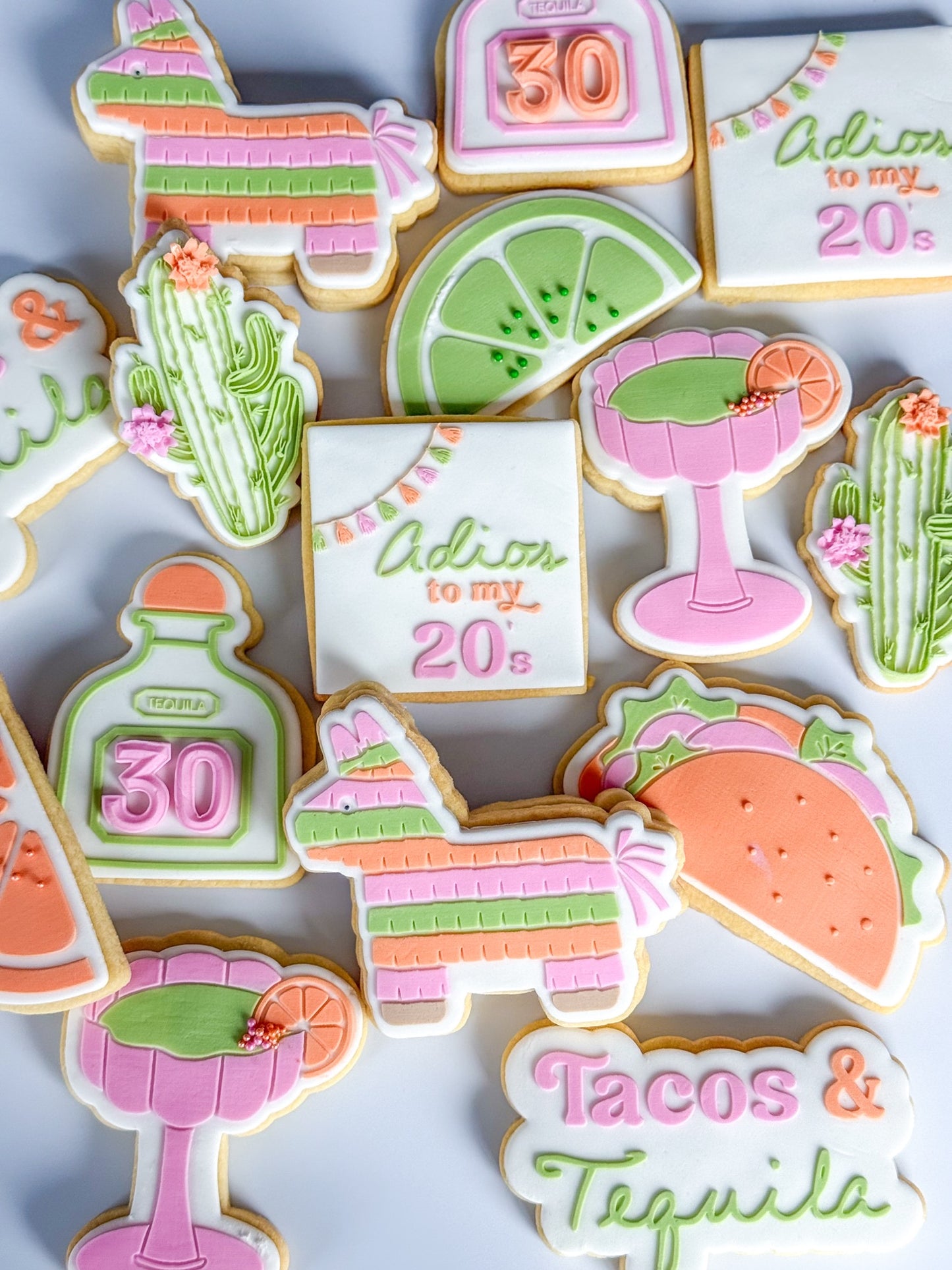 Taco Raised Cookie Stamp/Fondant Debosser & Cutter