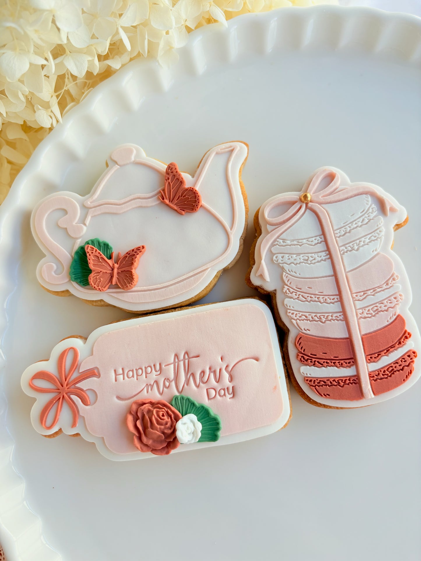 Tea Pot Raised Cookie Stamp/Fondant Debosser & Cutter