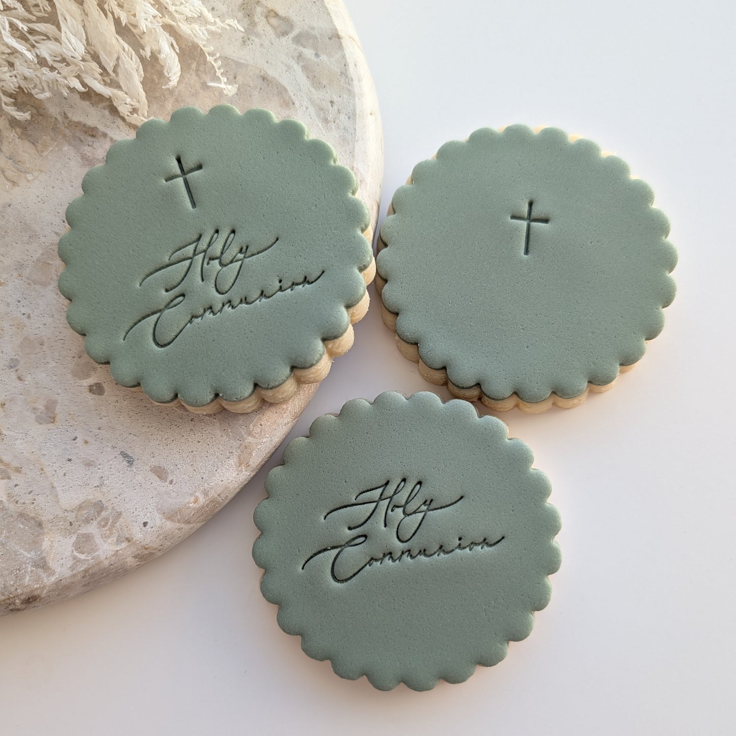 holy communion imprint stamp impression cross church cookie stamp embosser cookie cutter stampandimpress