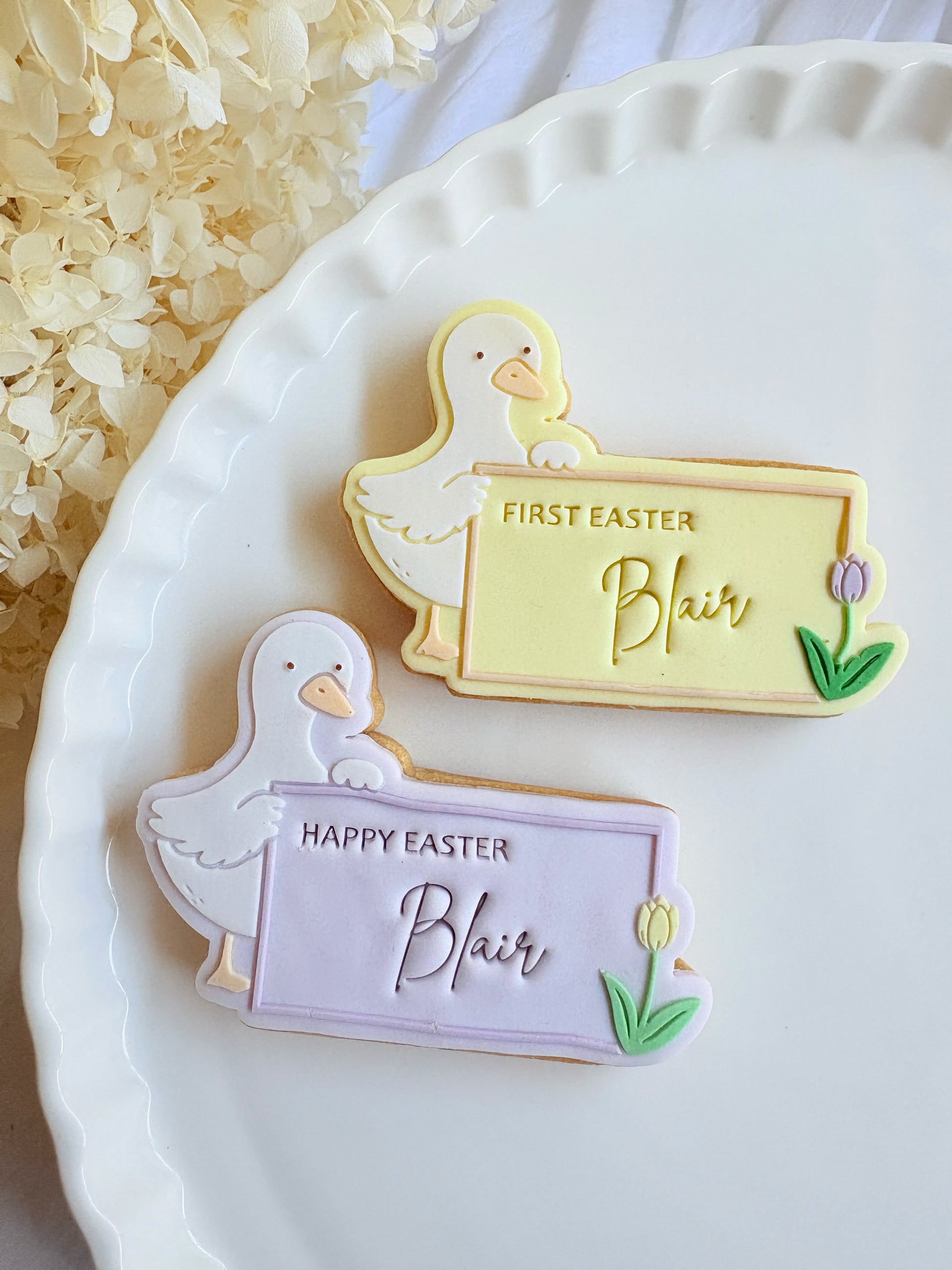 happy geese-ter geese bunch of tulips tulip egg pop with bow goose tulip flower bunny in watering can happy easter easter bunny rabbit goose with tulip easter egg with bow ribbon cookie stamp cookie cutter stampandimpress
