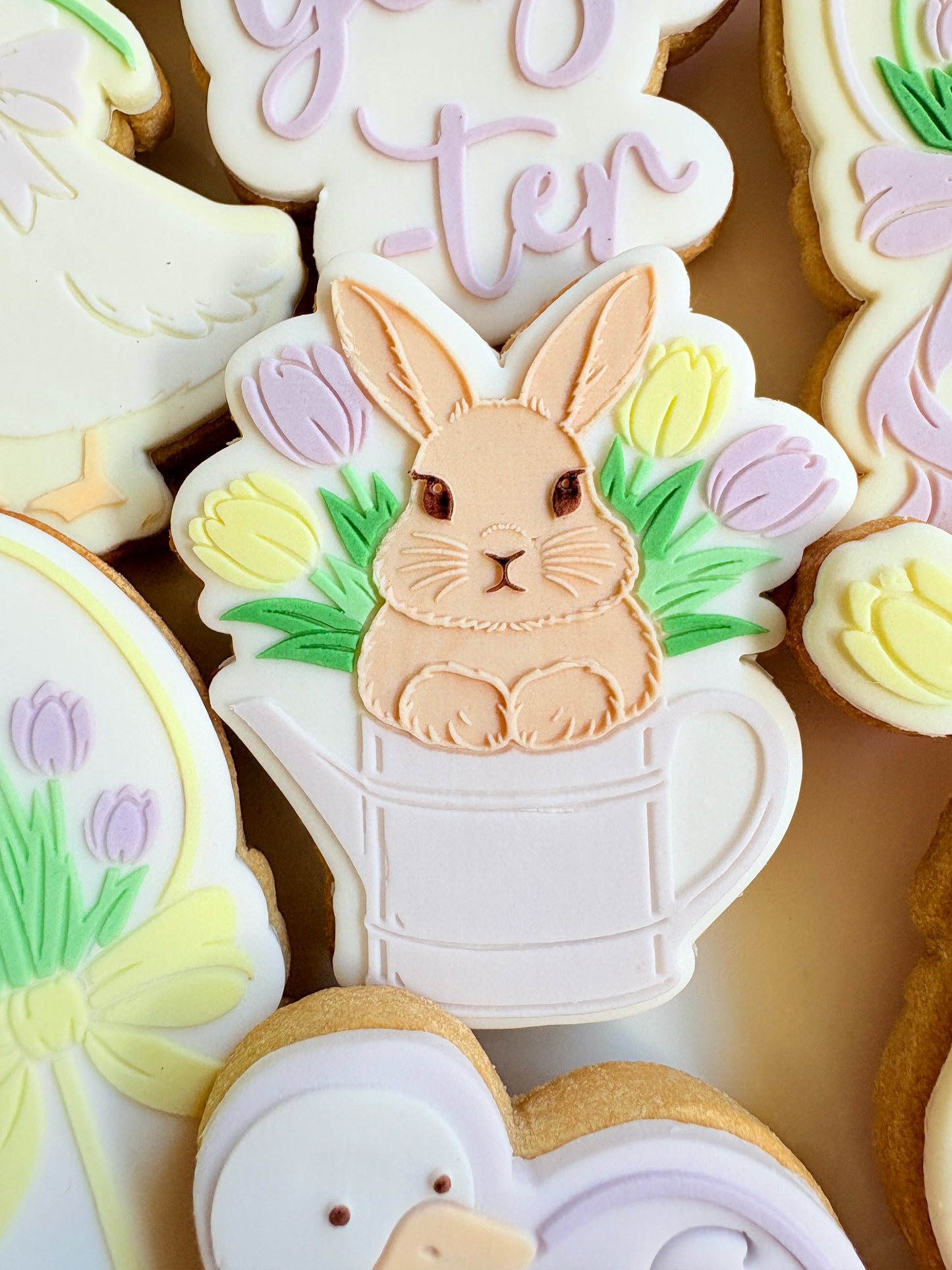 happy geese-ter geese bunch of tulips tulip egg pop with bow goose tulip flower bunny in watering can happy easter easter bunny rabbit goose with tulip easter egg with bow ribbon cookie stamp cookie cutter stampandimpress