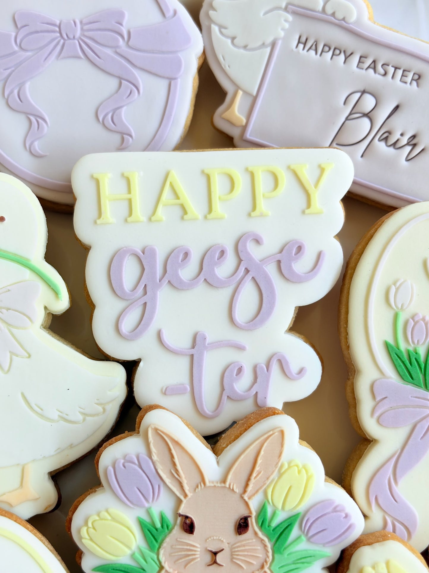 happy geese-ter geese bunch of tulips tulip egg pop with bow goose tulip flower bunny in watering can happy easter easter bunny rabbit goose with tulip easter egg with bow ribbon cookie stamp cookie cutter stampandimpress