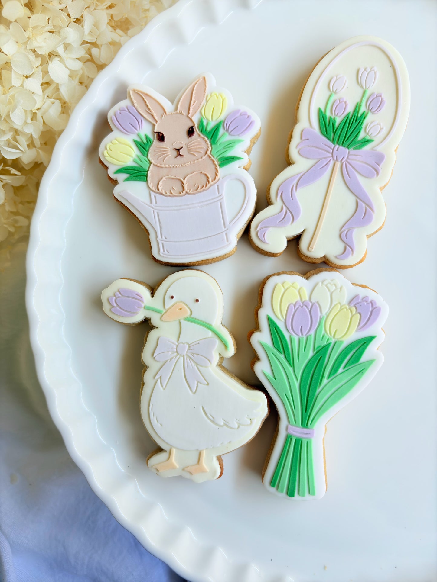 happy geese-ter geese bunch of tulips tulip egg pop with bow goose tulip flower bunny in watering can happy easter easter bunny rabbit goose with tulip easter egg with bow ribbon cookie stamp cookie cutter stampandimpress
