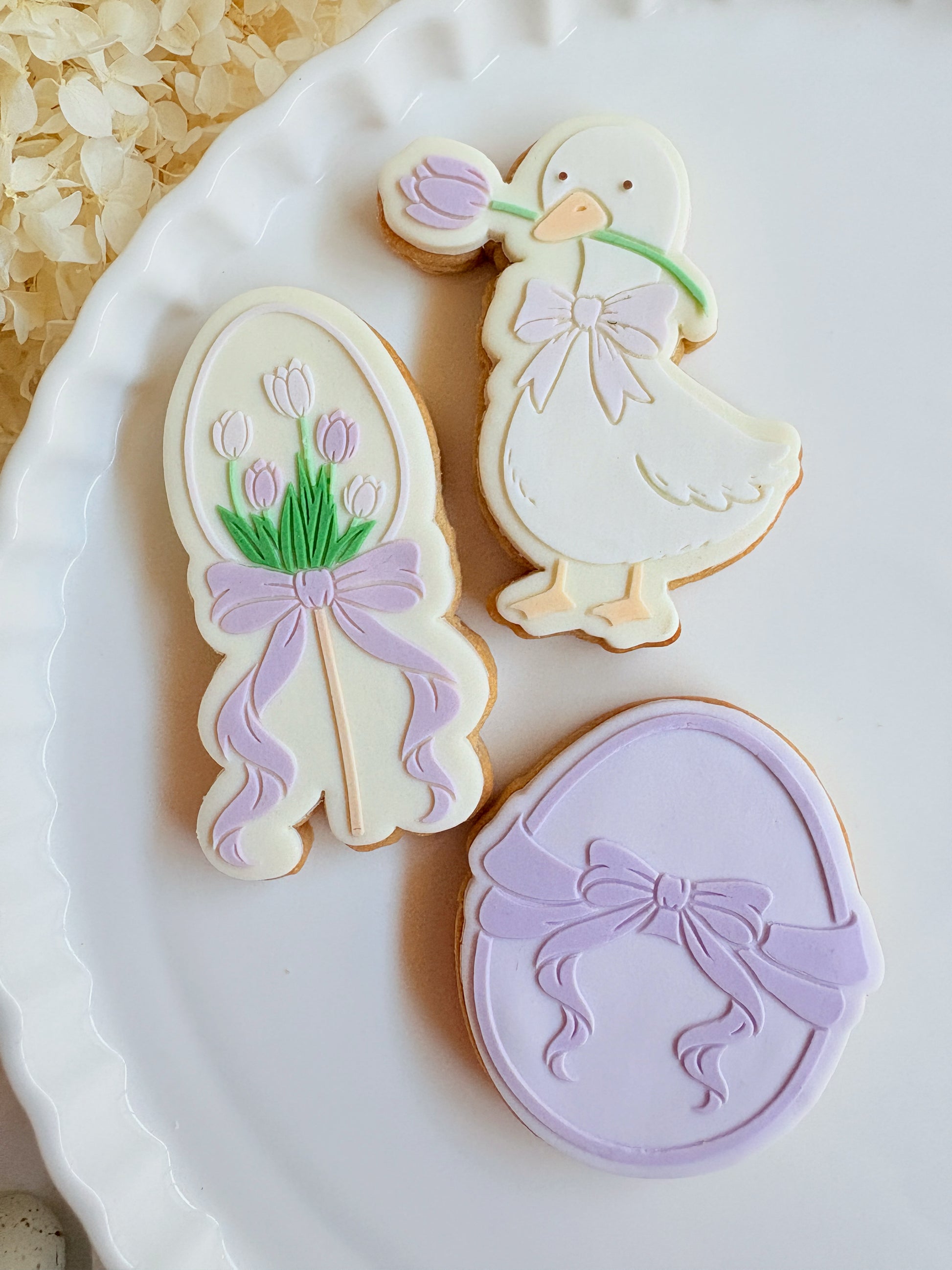 happy geese-ter geese bunch of tulips tulip egg pop with bow goose tulip flower bunny in watering can happy easter easter bunny rabbit goose with tulip easter egg with bow ribbon cookie stamp cookie cutter stampandimpress