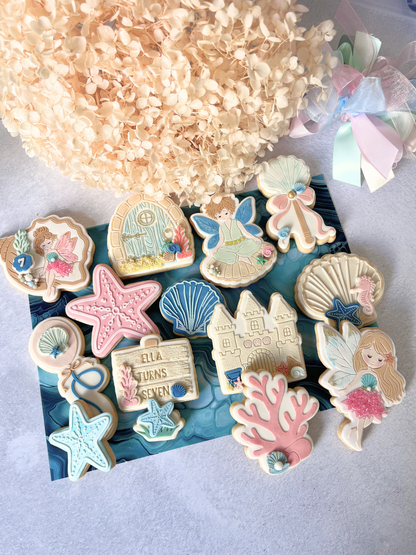 Fairy Boy Raised Cookie Stamp/Fondant Debosser & Cutter