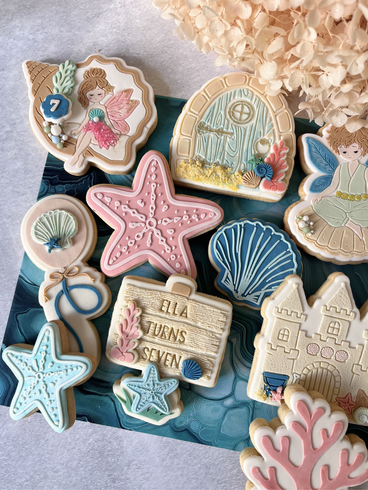 Fairy Boy Raised Cookie Stamp/Fondant Debosser & Cutter