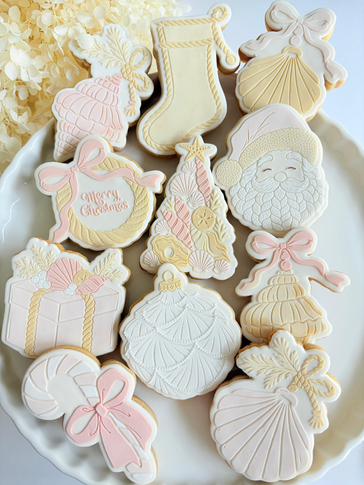Conch Shell with Rope Raised Cookie Stamp/Fondant Debosser & Cutter