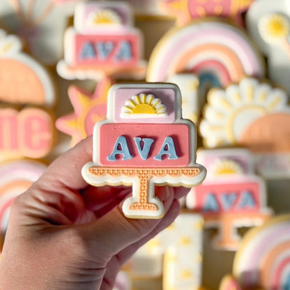 first trip around the sun cookie stamp cookie cutter stampandimpress sunshine one first birthday happy sun one cake mini sun 