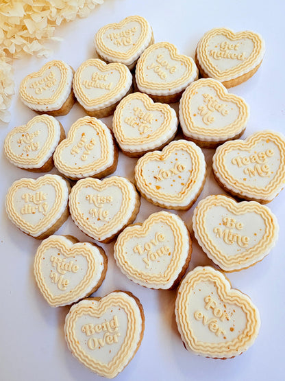 candy hearts valentines day nice and naughty cookie stamps cookie cutters stampandimpress