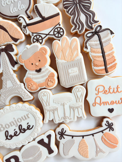 Macaron Stack with Bow Raised Cookie Stamp/Fondant Debosser & Cutter