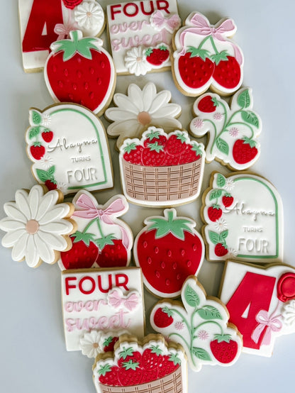 Four Ever Sweet Raised Cookie Stamp/Fondant Debosser