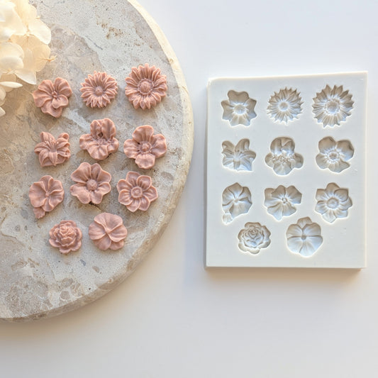 Wildflowers Silicone Mould