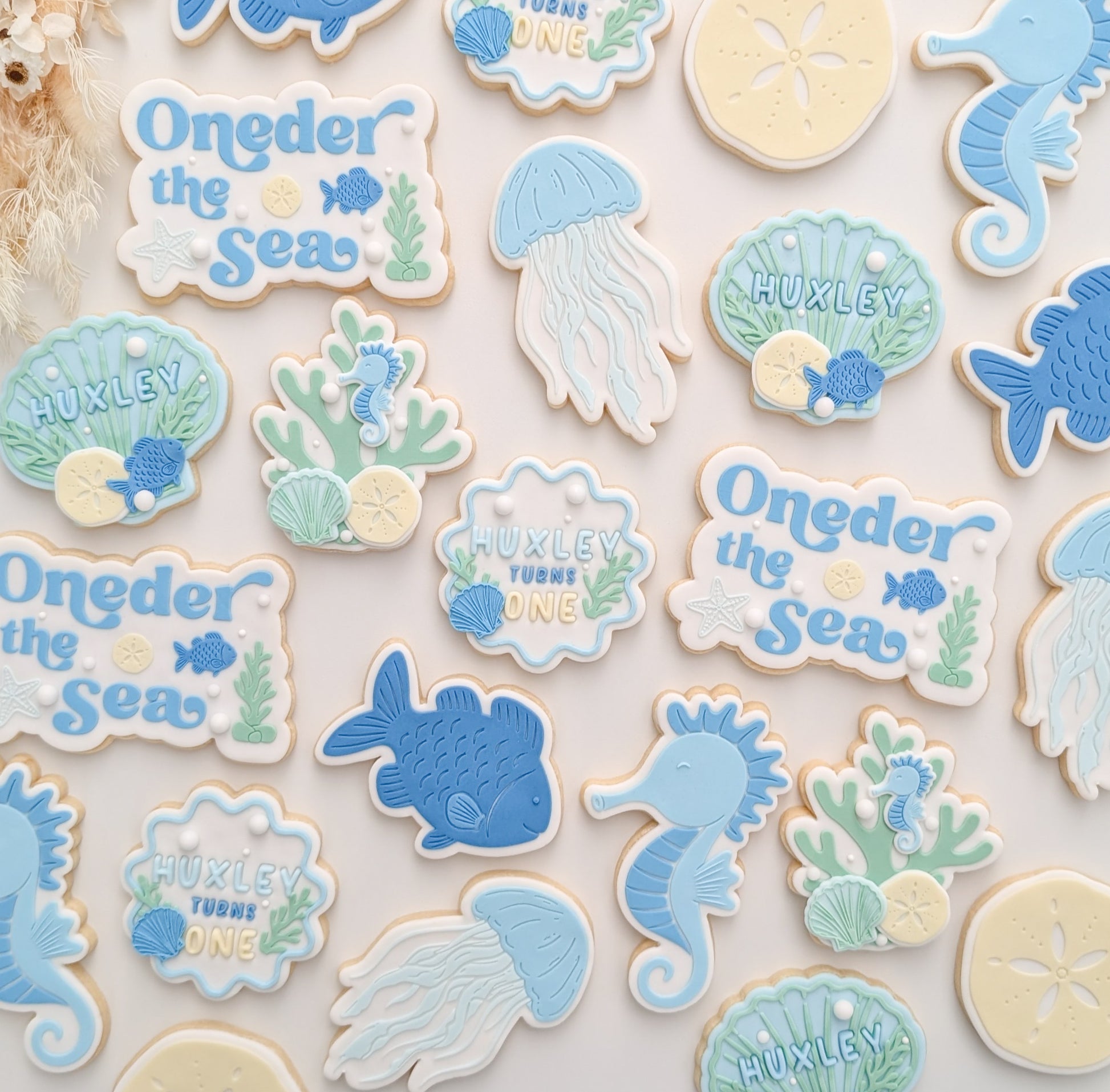 coral seaweed under the sea oneder the sea sea you soon baby seahorse starfish sand dollar clam shell cookie stamp cookie cutter stampandimpress fish jellyfish seahorse