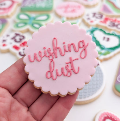 pina colada cocktail pineapple 13 going on 30 suddenly 30 drink cookie stamp cookie cutter stampandimpress wishing dust butterfly mix tape 30 flirty & thriving disco ball 