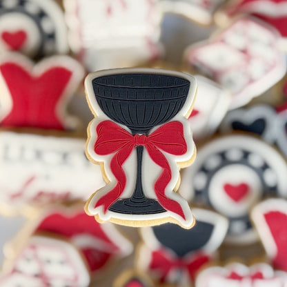 Lucky in love corsett red lips coupe cocktail glass playing cards casino dice poker chip lucky heart locket fondant cookie stamp cookie cutter stampandimpress