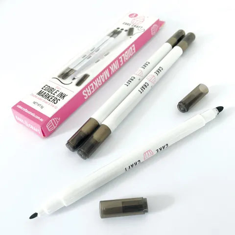 cake craft black colour edible pen marker 