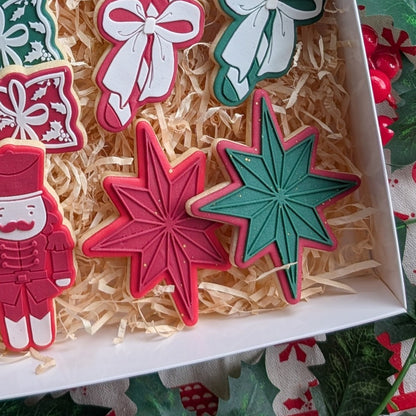 christmas candy cane bon bon bauble gift tag star christmas tree with bows nutcracker cookie stamp cookie cutter stampandimpress
