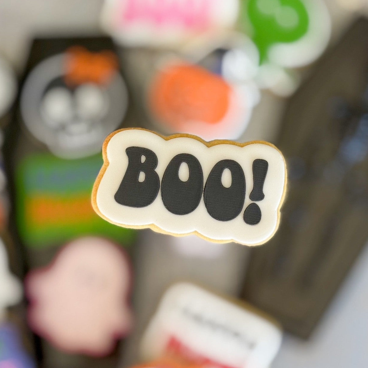 ghost mini halloween trick or treat pumpkin cute skull mummy boo! spooky cookie stamp cookie cutter stampandimpress boo!