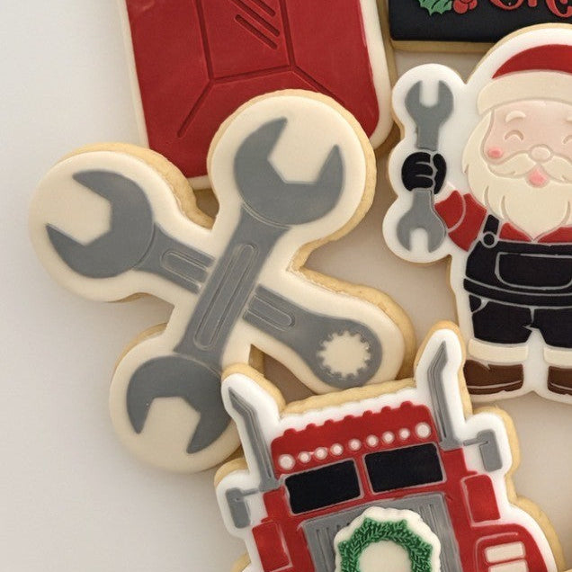 Wrenches Raised Cookie Stamp/Fondant Debosser & Cutter