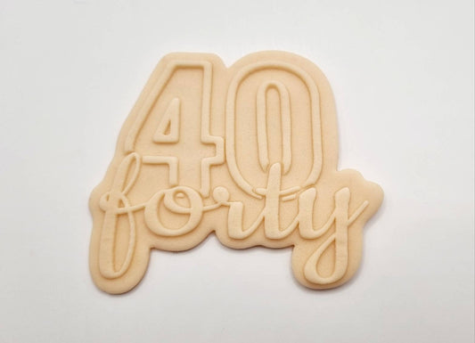 pattern cookie stamp cookie cutter baker bake baking cute beautiful design embosser debosser decorate fondant Perth Australia custom stampandimpress stamp & impress happy birthday 30 thirty 40 forty 50 fifty