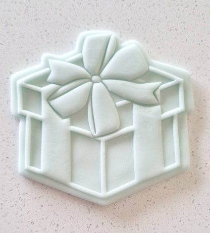 pattern cookie stamp cookie cutter baker bake baking cute beautiful design embosser debosser decorate fondant Perth Australia custom stampandimpress stamp & impress birthday Lets Party Happy Birthday present gift box tiffany christmas present