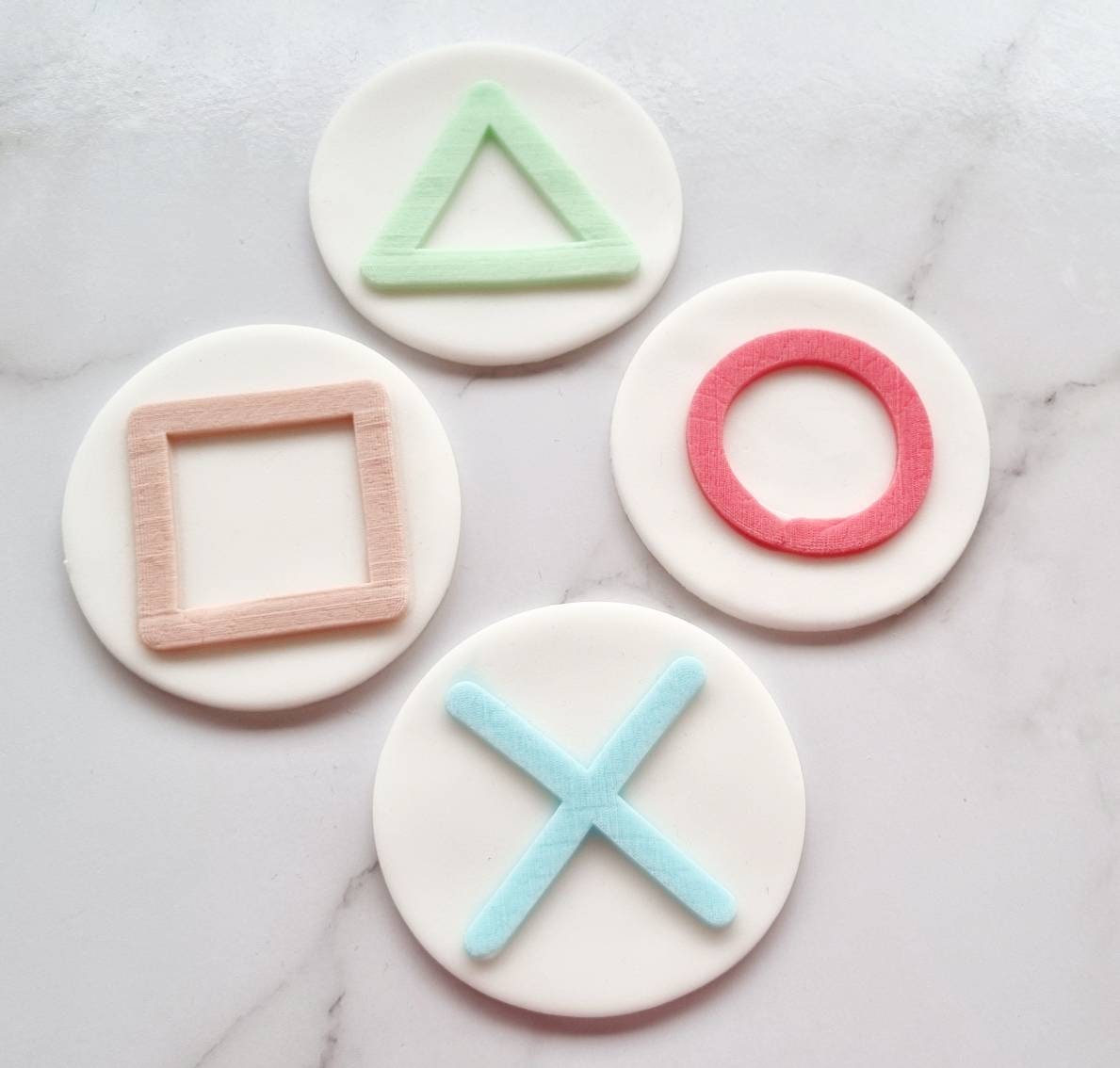 pattern cookie stamp cookie cutter baker bake baking cute beautiful design embosser debosser decorate fondant Perth Australia stampandimpress stamp & impress custom name gaming playstation xbox game controller level gamer eat sleep game repeat