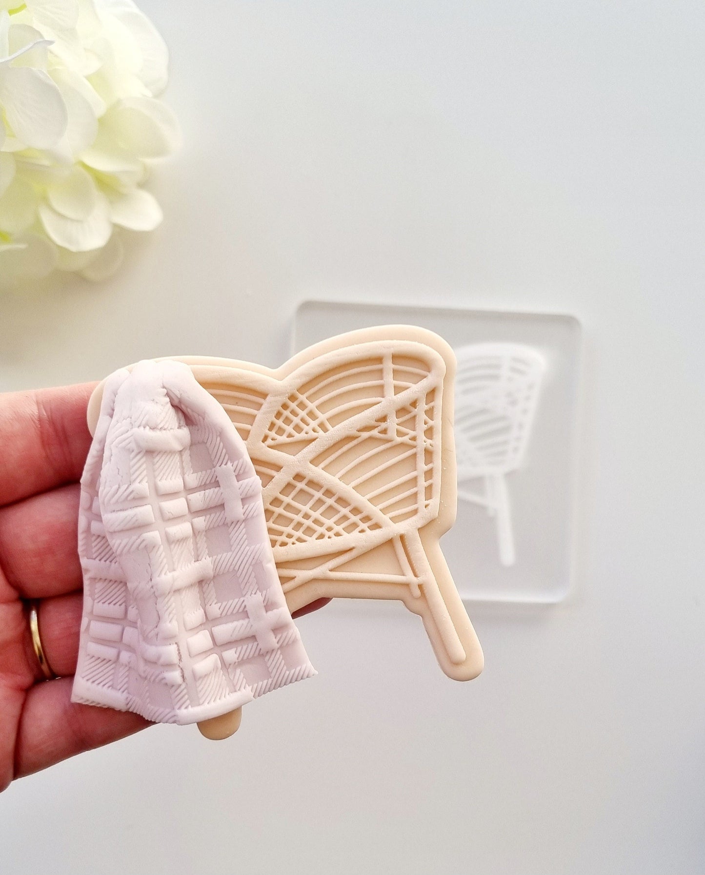 pattern cookie stamp cookie cutter baker bake baking cute beautiful design embosser debosser decorate fondant Perth Australia custom stampandimpress stamp & impress baby shower bassinet cot crib rattan wood blanket boho pregnant mum