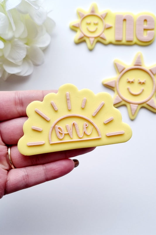 pattern cookie stamp cookie cutter baker bake baking cute beautiful design embosser debosser decorate fondant Perth Australia custom stampandimpress stamp & impress sunshine one birthday happy sun first trip around the sun