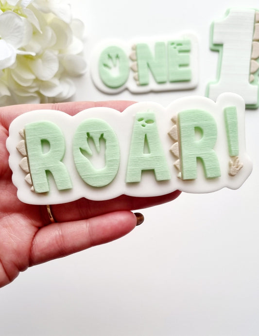 dinosaur roar dino one 1 birthday egg cookie stamp cutter stamp & impress stamp and impress perth