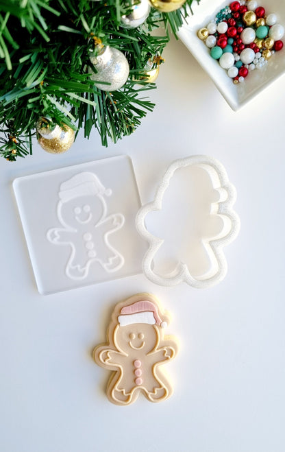 pattern cookie stamp cookie cutter baking decorate fondant Perth Australia custom stampandimpress stamp & impress christmas bauble tree candy cane santa sack merry christmas stocking wreath gingerbread man reindeer bon bon cracker snowflake present