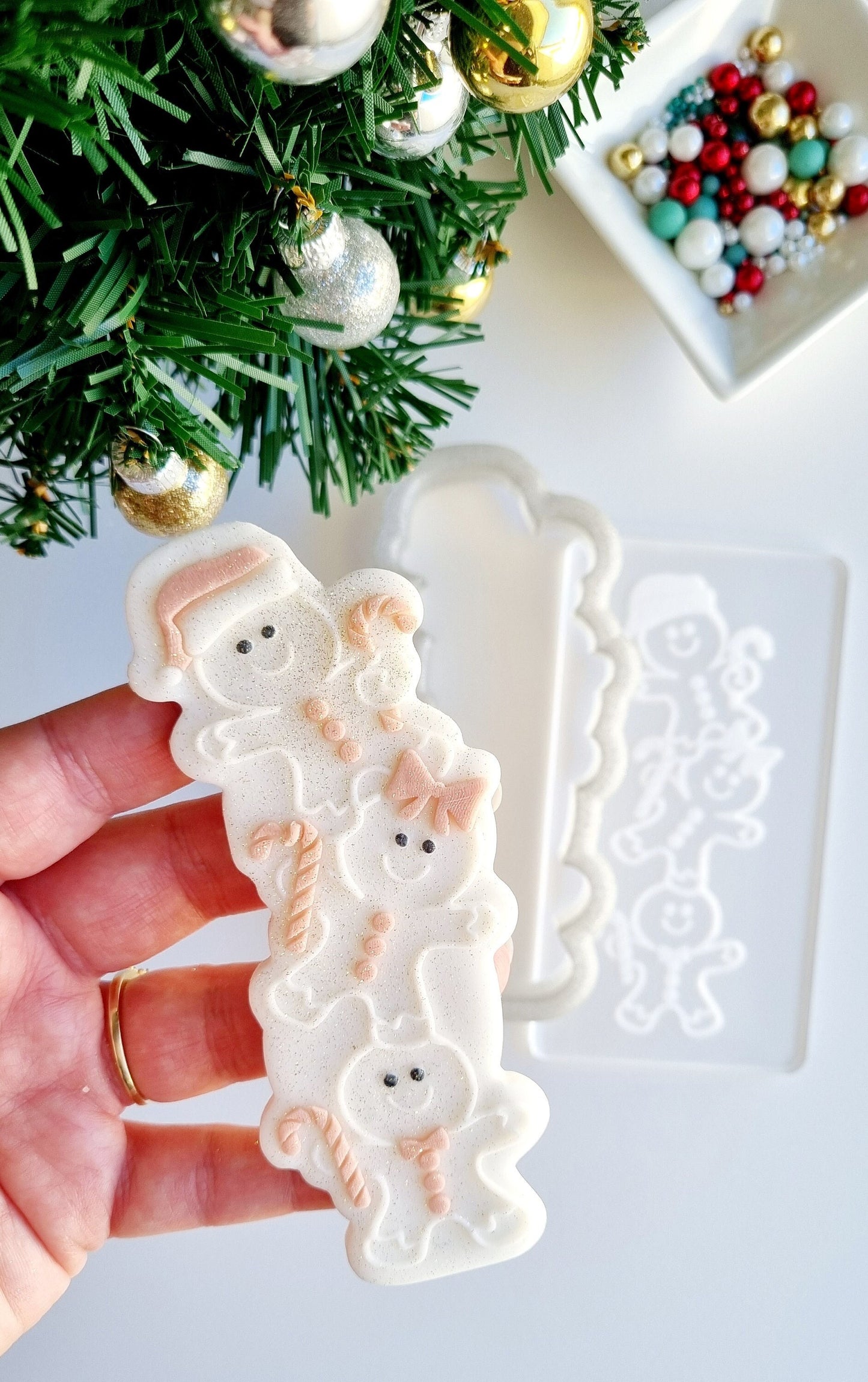 pattern cookie stamp cookie cutter baking decorate fondant Perth Australia custom stampandimpress stamp & impress christmas bauble tree candy cane santa sack merry christmas stocking wreath gingerbread man reindeer bon bon cracker snowflake present