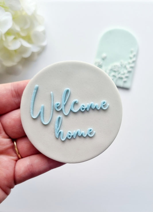 pattern cookie stamp cookie cutter baker bake baking cute beautiful design embosser debosser decorate fondant Perth Australia custom stampandimpress stamp & impress welcome home housewarming garden travel trip suitcase luggage