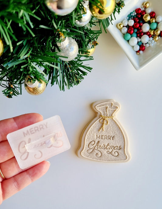 pattern cookie stamp cookie cutter baking decorate fondant Perth Australia custom stampandimpress stamp & impress christmas bauble tree candy cane santa sack merry christmas stocking wreath gingerbread man reindeer bon bon cracker snowflake present