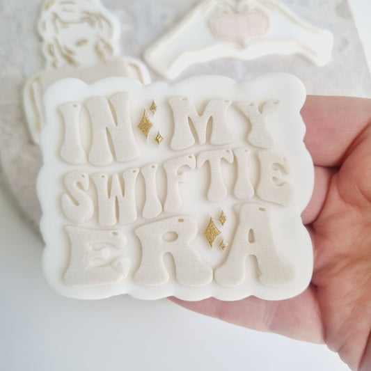 cookie stamp cutter heart glasses sunglasses taylor swift swiftie happy birth-tay birth tay birthtay birthday disco ball microphone red pink lover folklore tay tay taylor heart hands in my swiftie era microphone concert