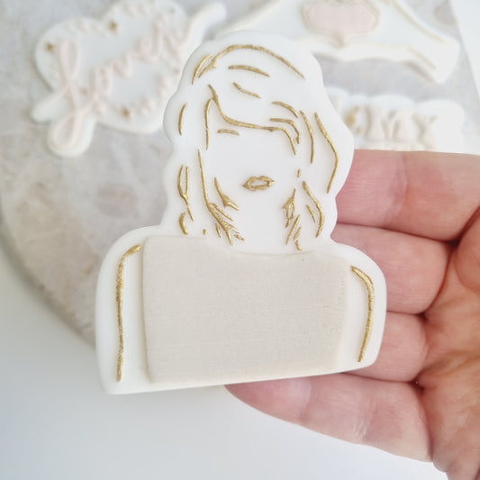 cookie stamp cutter heart glasses sunglasses taylor swift swiftie happy birth-tay birth tay birthtay birthday disco ball microphone red pink lover folklore tay tay taylor heart hands in my swiftie era microphone concert