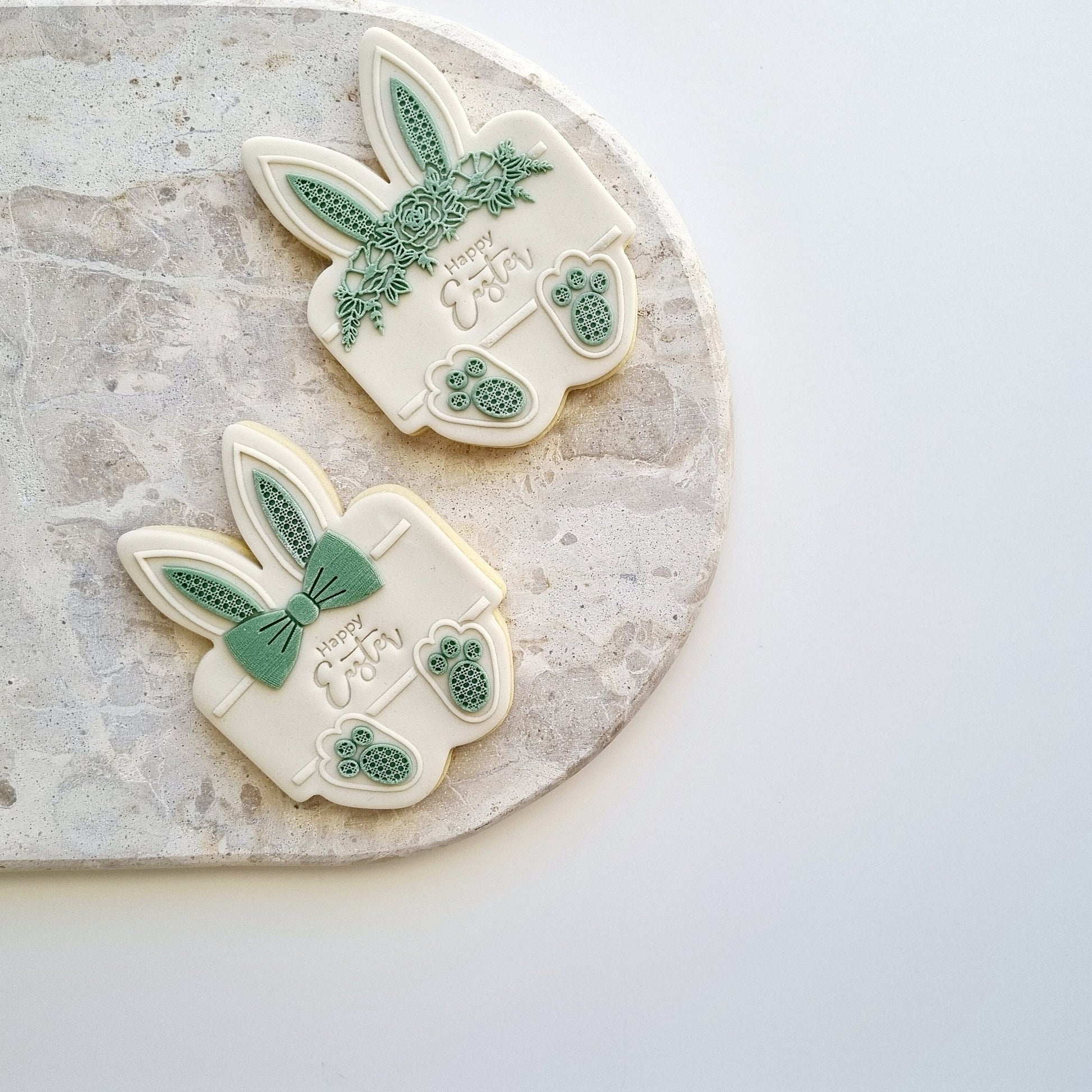 stamp and impress stamp & impress cookie cutter easter egg bunny rabbit carrot spring bloom flower lace tail chick egg lamb plaque mini eggs nest bird bird&#39;s garden floral wavy happy easter impression raised fondant bowtie bow tie rattan pattern